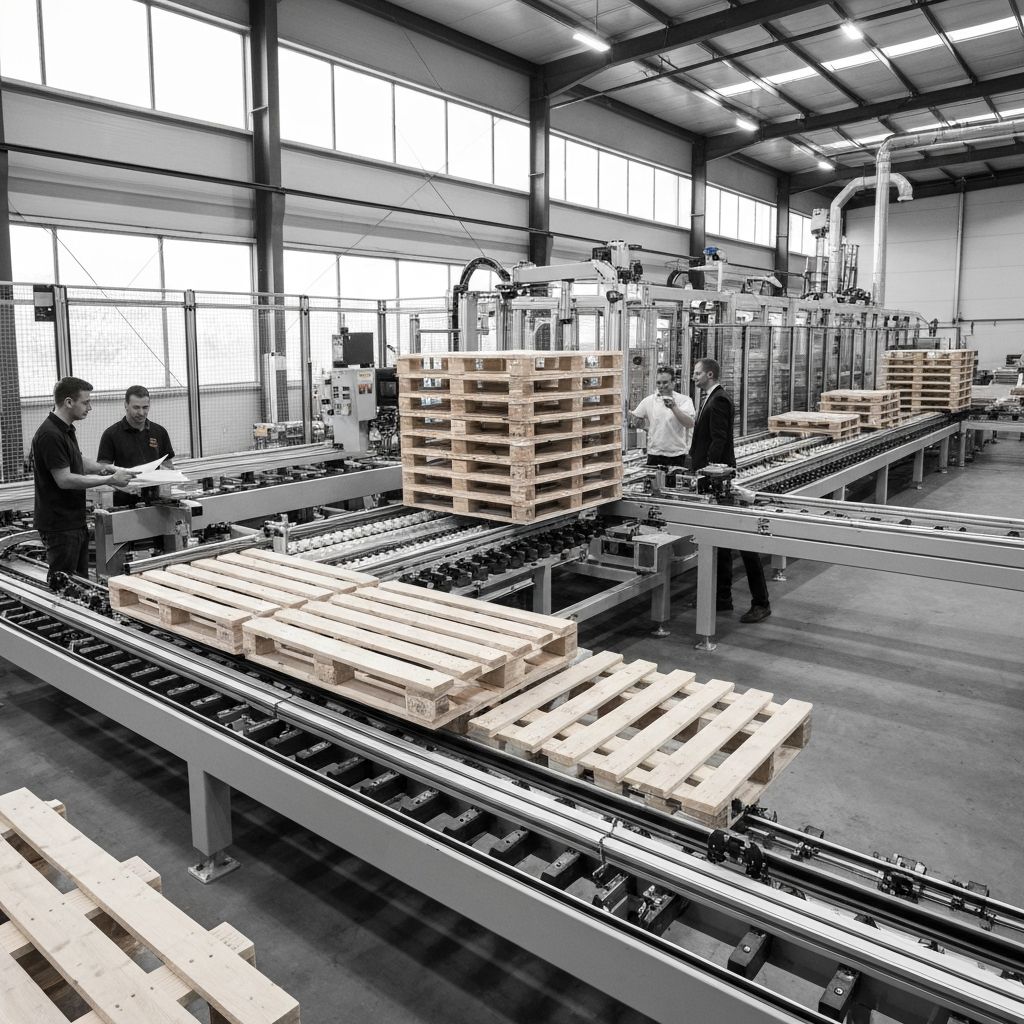 Linha de montagem automática Fort Paletes